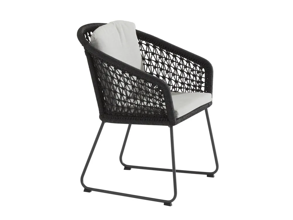 4Seasons Mila 1x Dining Sessel inkl. 2 Kissen