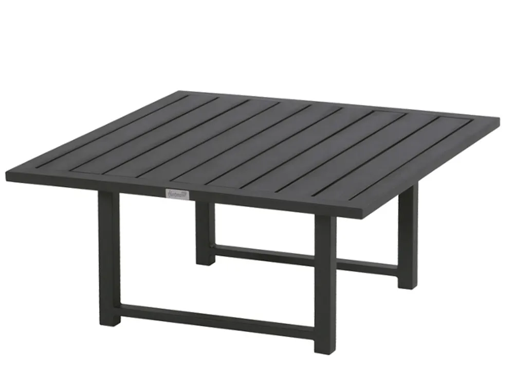 Hartman Tim Kaffeetisch Aluminium schwarz 90x90 cm