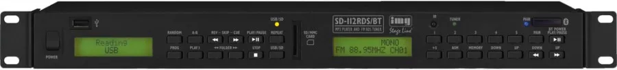 IMG Stageline SD-112RDS/BT Radio/SD/BT-Spieler