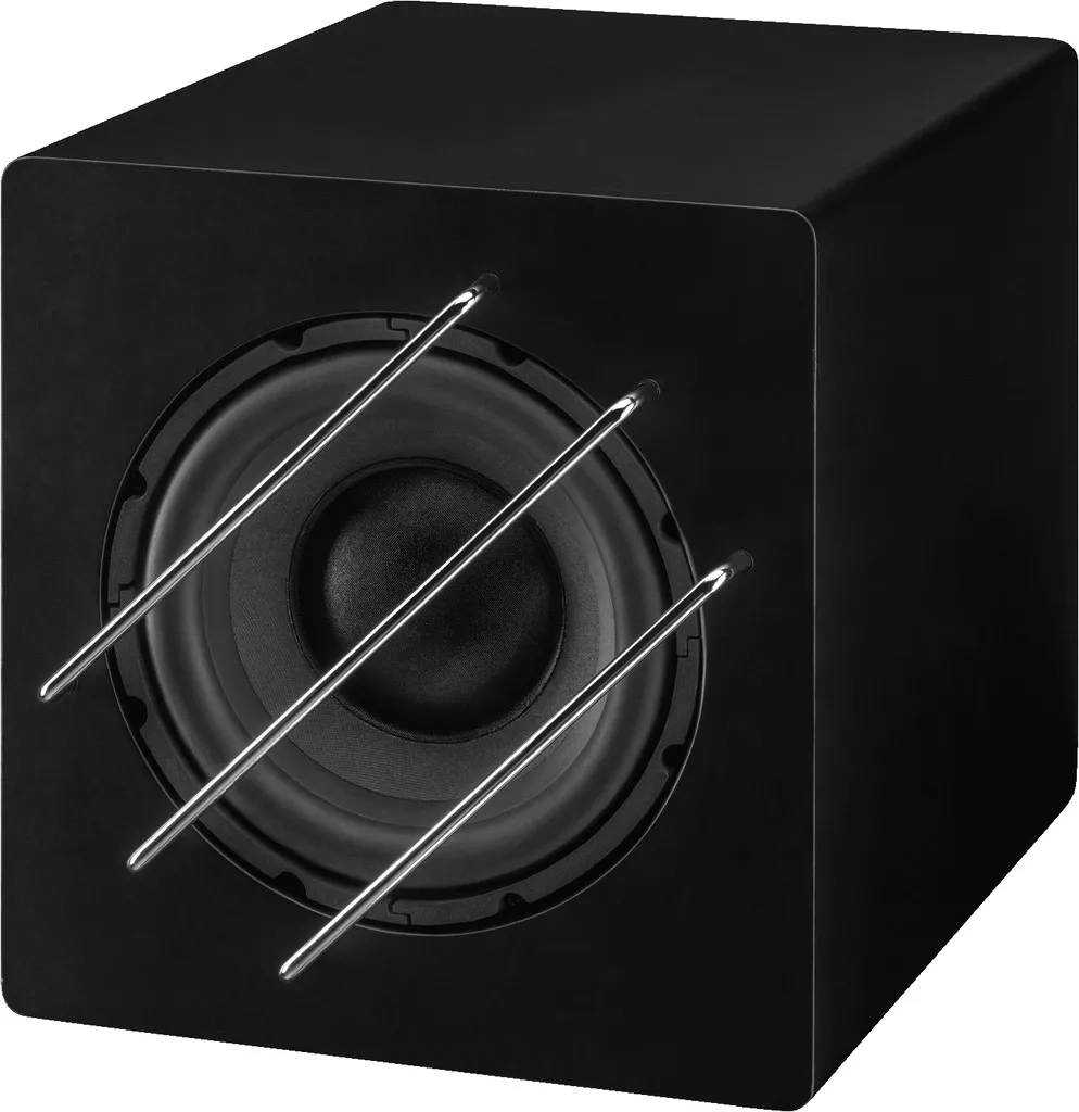 IMG STAGELINE CALDERA-B10 Aktiv-Subwoofer für Recording und Hi-Fi, 400 W