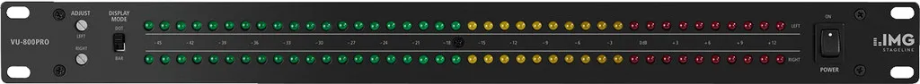 IMG STAGELINE VU-800PRO Audio-dB-Anzeige
