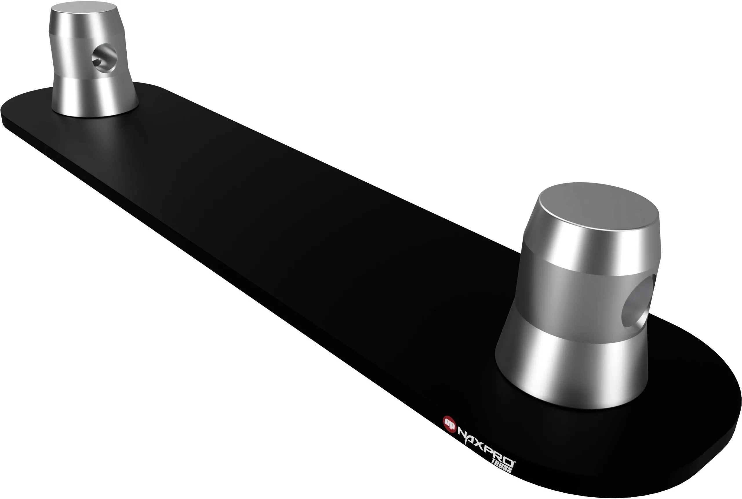 Naxpro-Truss FD 32 Bodenplatte RAL9005 - Schwarz - Seidenmatt -B-Stock-