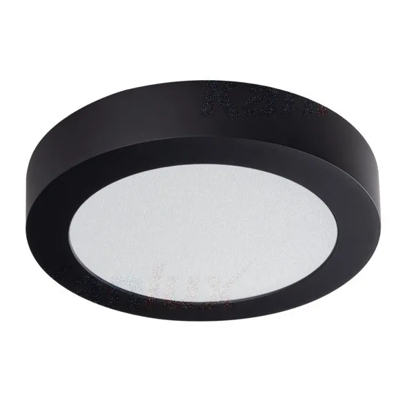Kanlux LED Downlight CARSA V2 schwarz 18W Ø 215mm - neutralweiß (4000K)