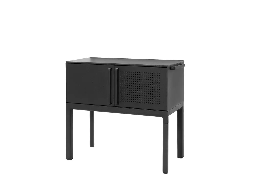 Cane-Line Drop Küchen Modul Einzel inkl. 3 Böden ohne Tischplatte