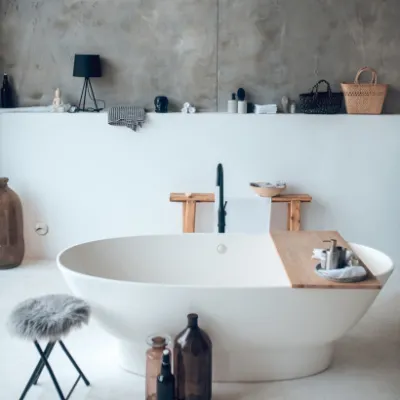 Kanlux runde Treppenbeleuchtung EXIN LED Ø 80 mm 2.5W 50 lm IP65 weiß - warmweiß (3000K)