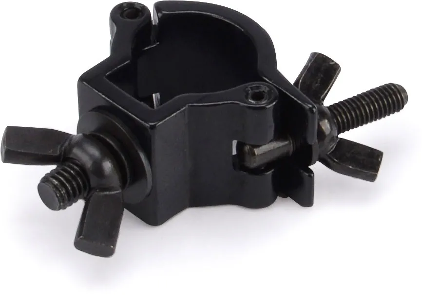 Riggatec Halbschelle - Halfcoupler klein schwarz bis 10 kg (20 mm)