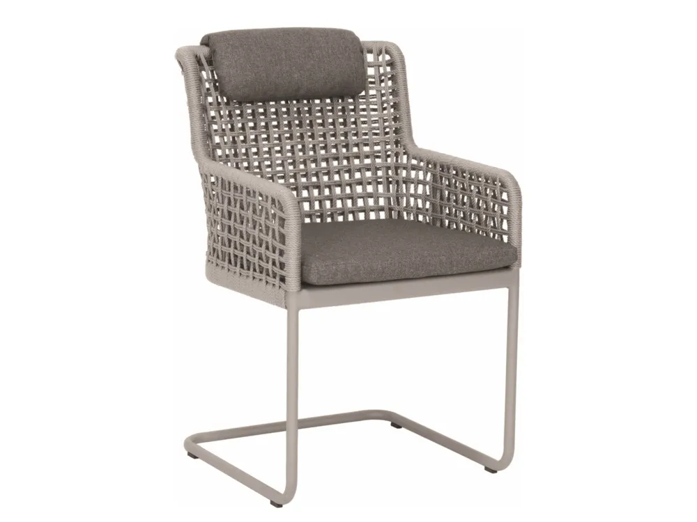 Stern Greta Freischwingersessel Aluminium