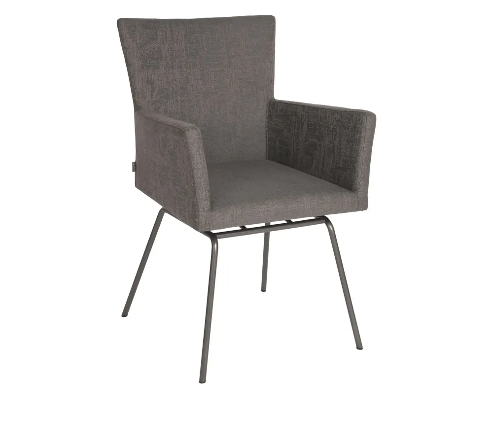 Stern Artus VIP Sessel Edelstahl anthrazit/Outdoorstoff