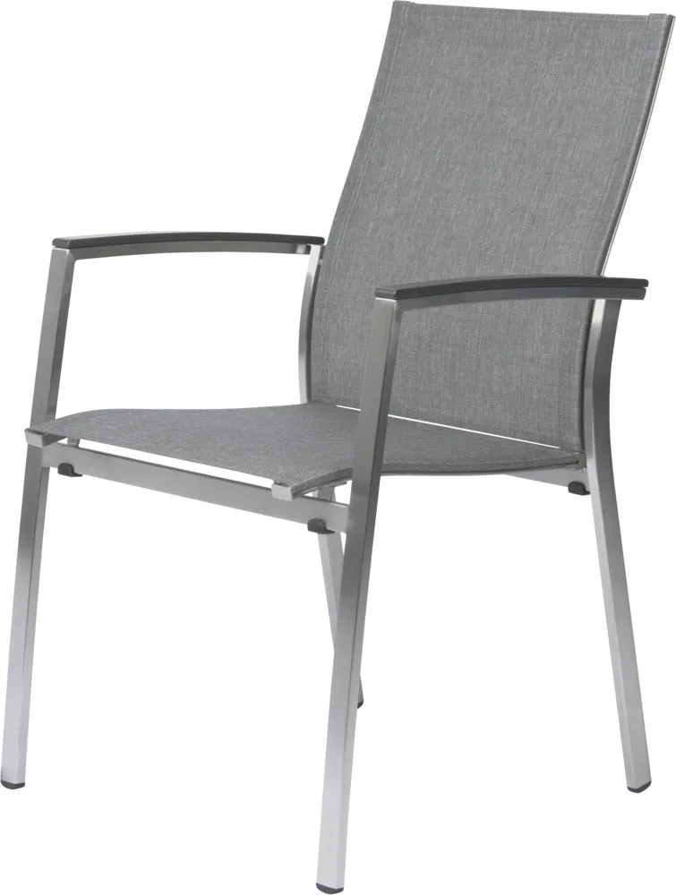 Stern Stapelsessel Mika Edelstahl/Bezug Textilen