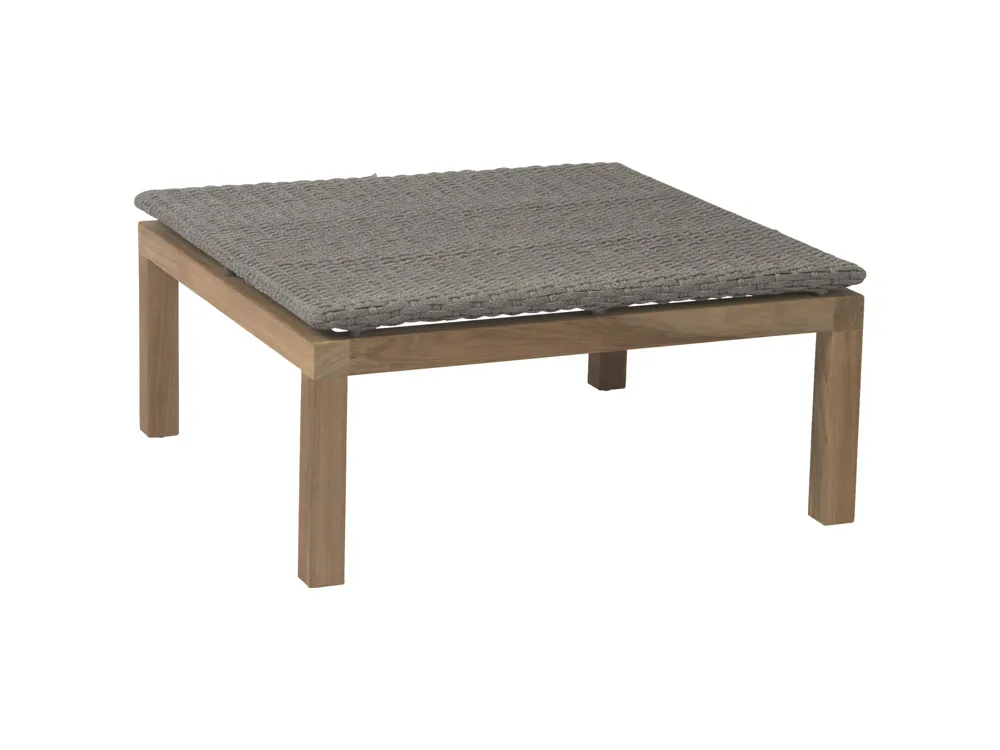 Stern Leah Lounge Hocker Teak/Rope