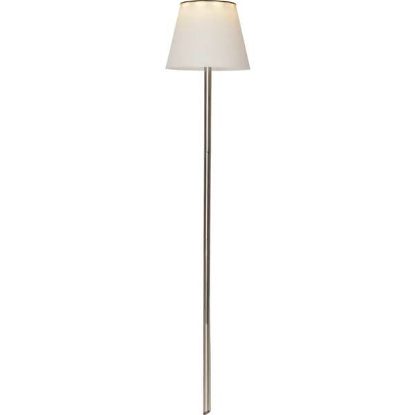 Star Trading Solarleuchte Solini Dämmerungsensor höhen verstellbar weiß - warmweiß