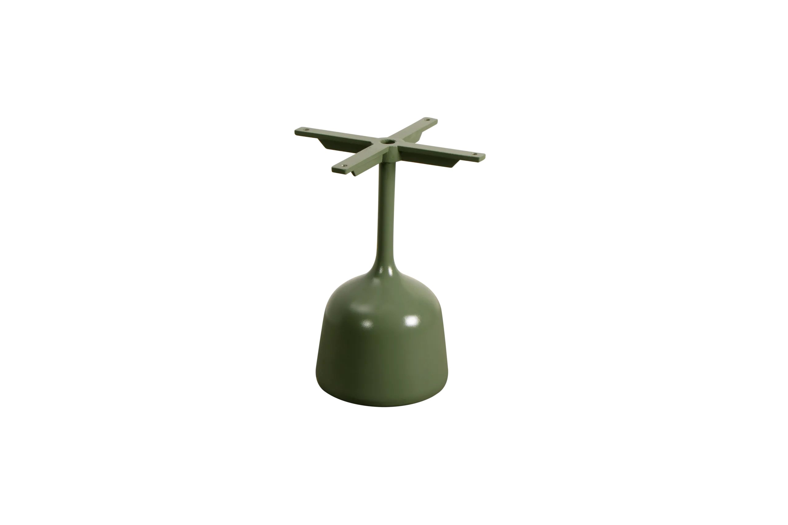 Cane-Line Glaze Couchtisch Gestell Aluminium klein