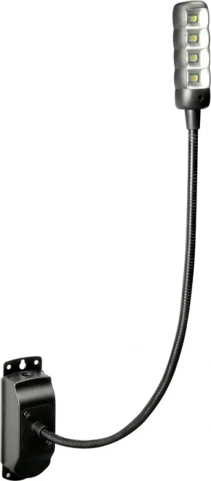 Adam Hall Stands SLED 1 B ULTRA Schwanenhalsleuchte mit Montagesockel