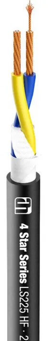 Adam Hall Cables K4LS225HF Lautsprecherkabel 2x2,5mm² hochflexibel