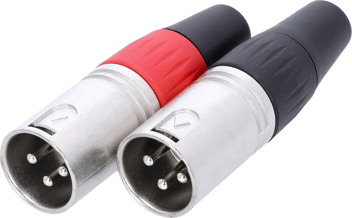 Adam Hall Connectors 3 STAR C XM3 PAIR - XLR Stecker 3-Pol male Paar
