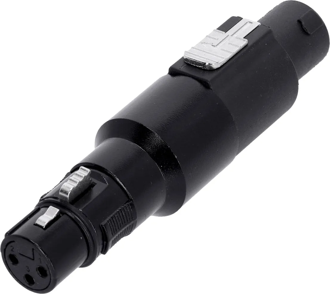 Adam Hall Connectors 4 STAR A XF3 SF4 - Adapter XLR female auf 4-Pol Lautsprecher Steckverbinder