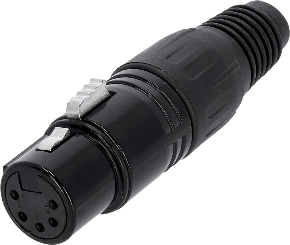 Adam Hall Connectors 4 STAR C XF5 BLK - XLR Stecker 5-Pol female