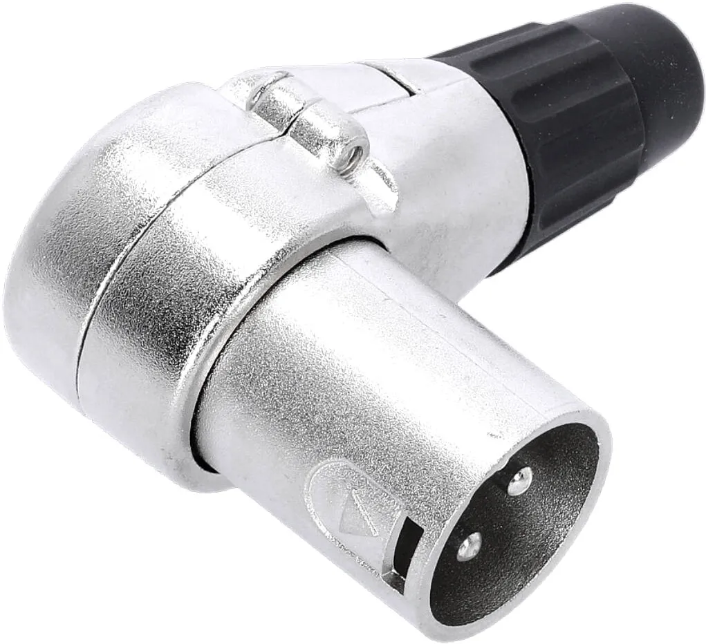 Adam Hall Connectors 4 STAR C XM3 A - XLR Stecker 3-Pol male gewinkelt