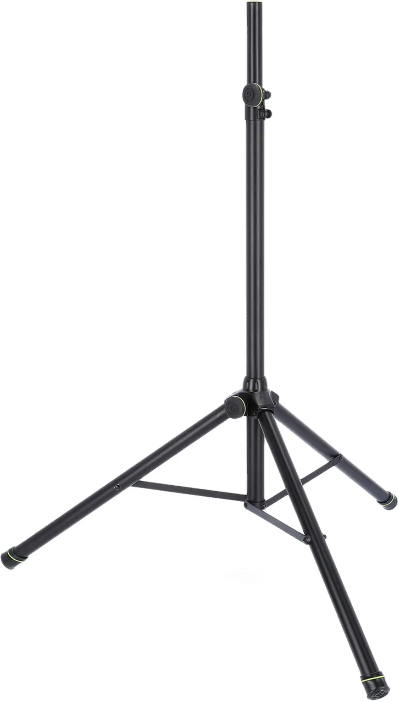 Gravity SP 5211 GS B - Lautsprecherständer mit Gasdruckfeder 35 mm, Aluminium Schwarz