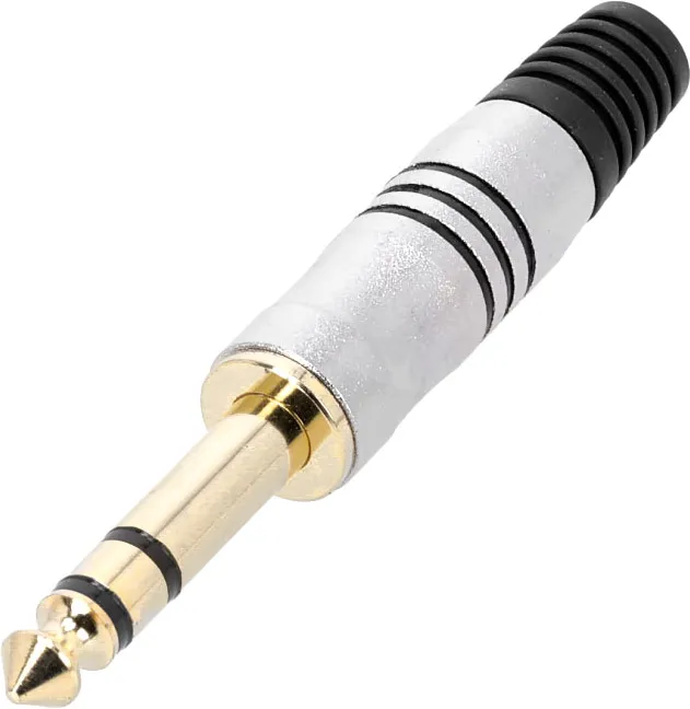 Adam Hall Connectors 3 STAR C JM3 GOLD - Klinke TRS | mit vergoldeten Kontakten