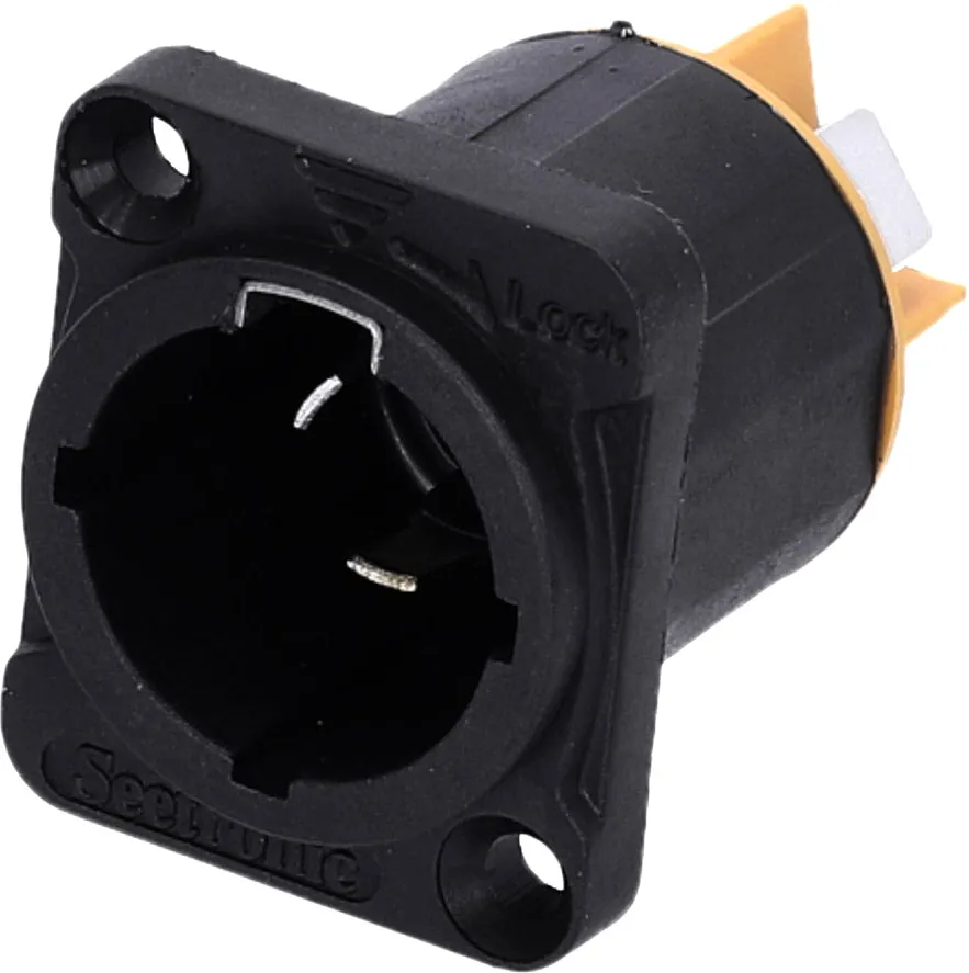 Adam Hall Connectors 4 STAR P PM TCON - Netzsteckvorrichtung Einbaubuchse Male | IP65