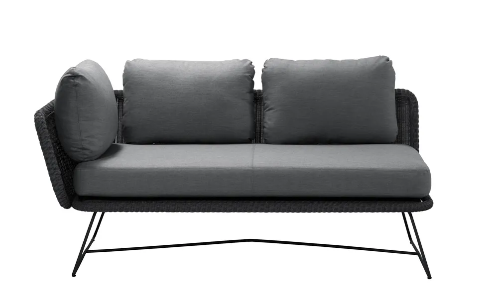 Cane-Line Horizon 2-Sitzer Modulsofa inkl.Kissensatz