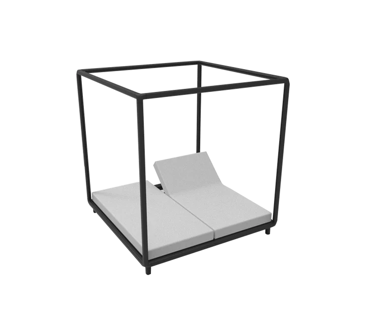 Cane-Line Laze Daybed Aluminium/Natte inkl. Kissensatz