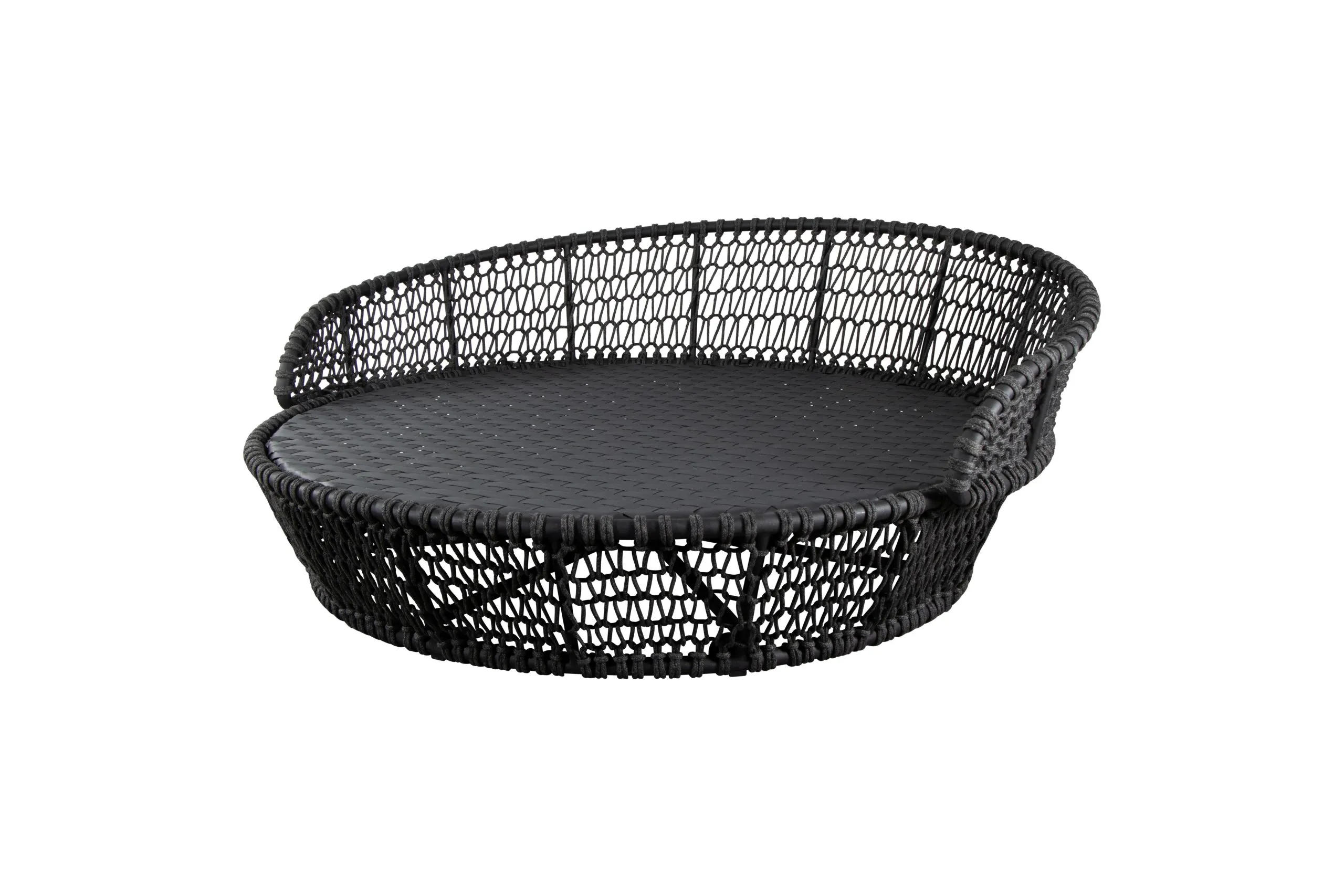 Cane-Line Ocean large Daybed Rope Dark grey