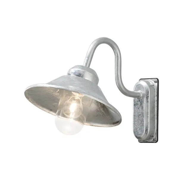 Konstsmide außen Wandlampe VEGA galvanisierter Stahl Höhe 30 cm