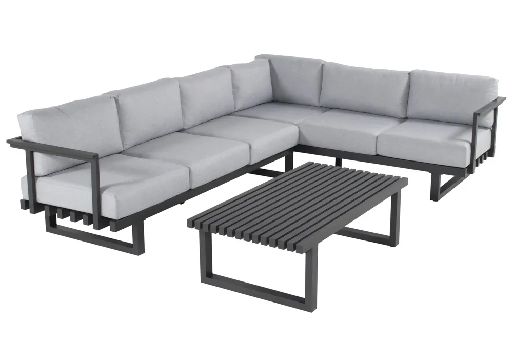 Hartman Calabria Corner Set Aluminium/Olefin