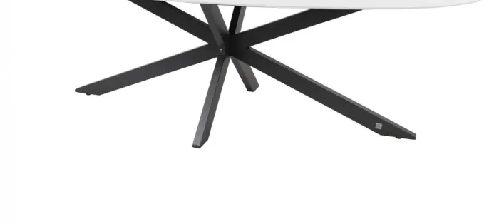 4Seasons Privada Tischgestell oval 221x88 cm Edelstahl