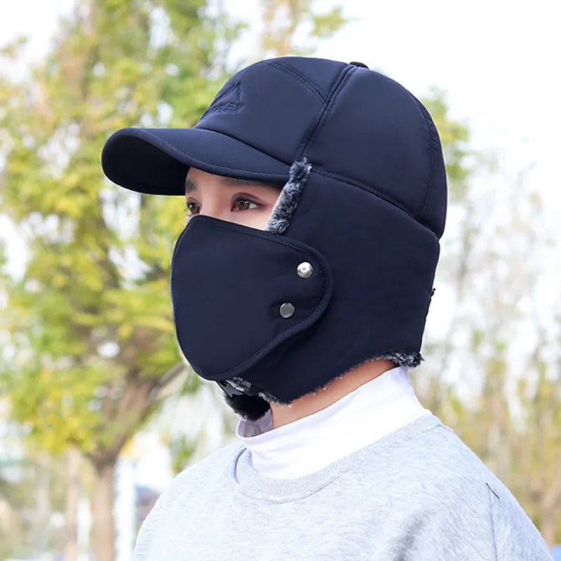 3in1 Wintermütze mit Ohrenschutz