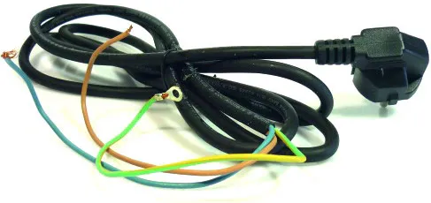 Anschlusskabel, H05RN-F 3x075mm²,200cm