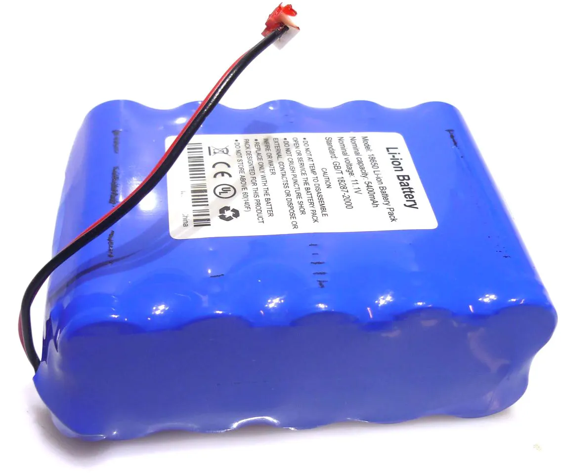 Akku 11,1V/5400mAh 18650 Li-on Pack