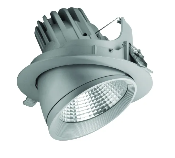 Megatron CARLO DL 35° 170mm silber für 24W TECOH MHx ohne Leuchtmittel