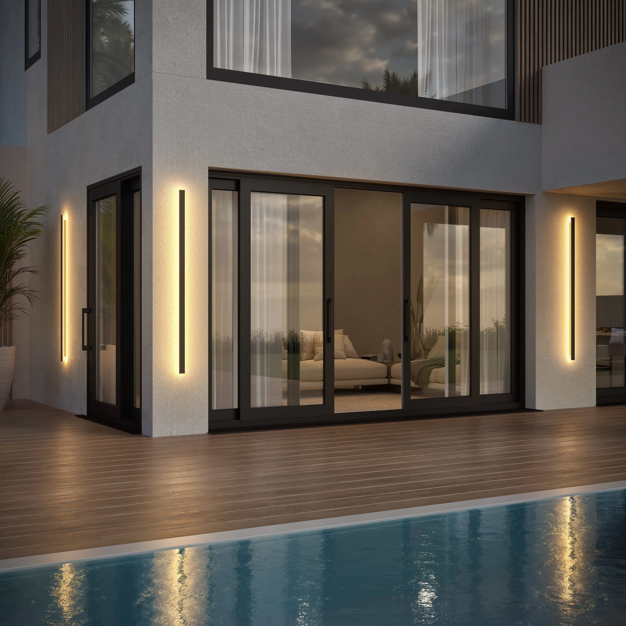 Strapazierfähige LED-Außenwandleuchte – Für dauerhafte & zuverlässige Beleuchtung