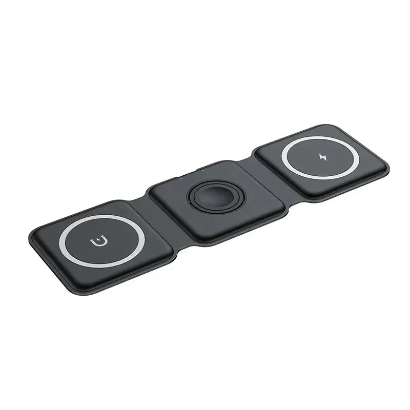 3-in-1 Magnetisches Wireless-Ladegerät