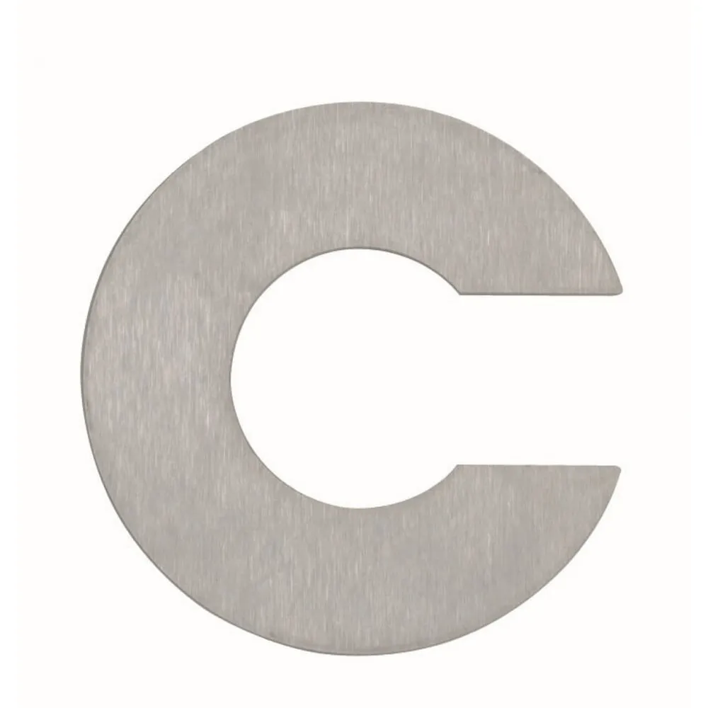 Albert Leuchten 932 Buchstabe C Edelstahl