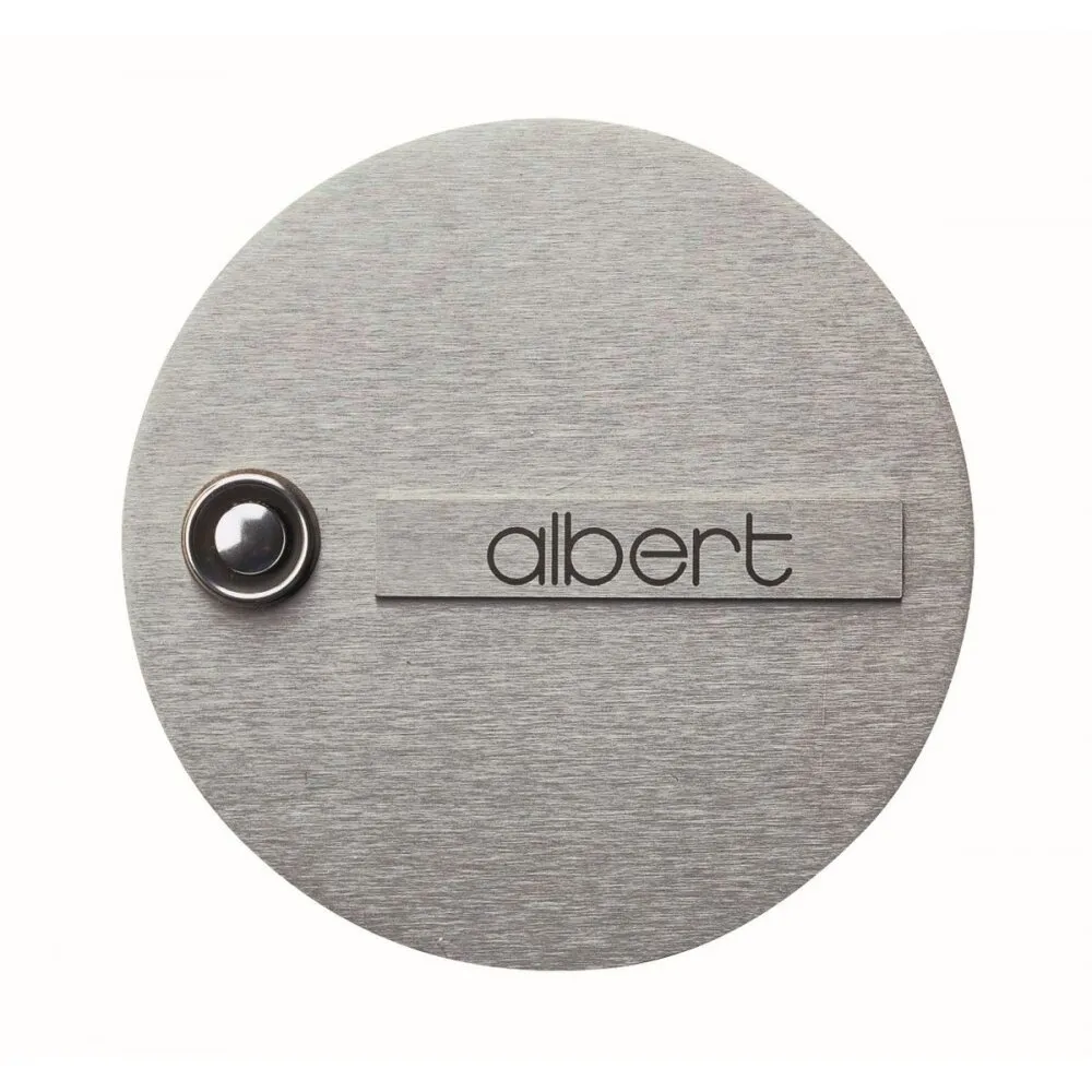 Albert Leuchten 945 Klingelknopf Edelstahl