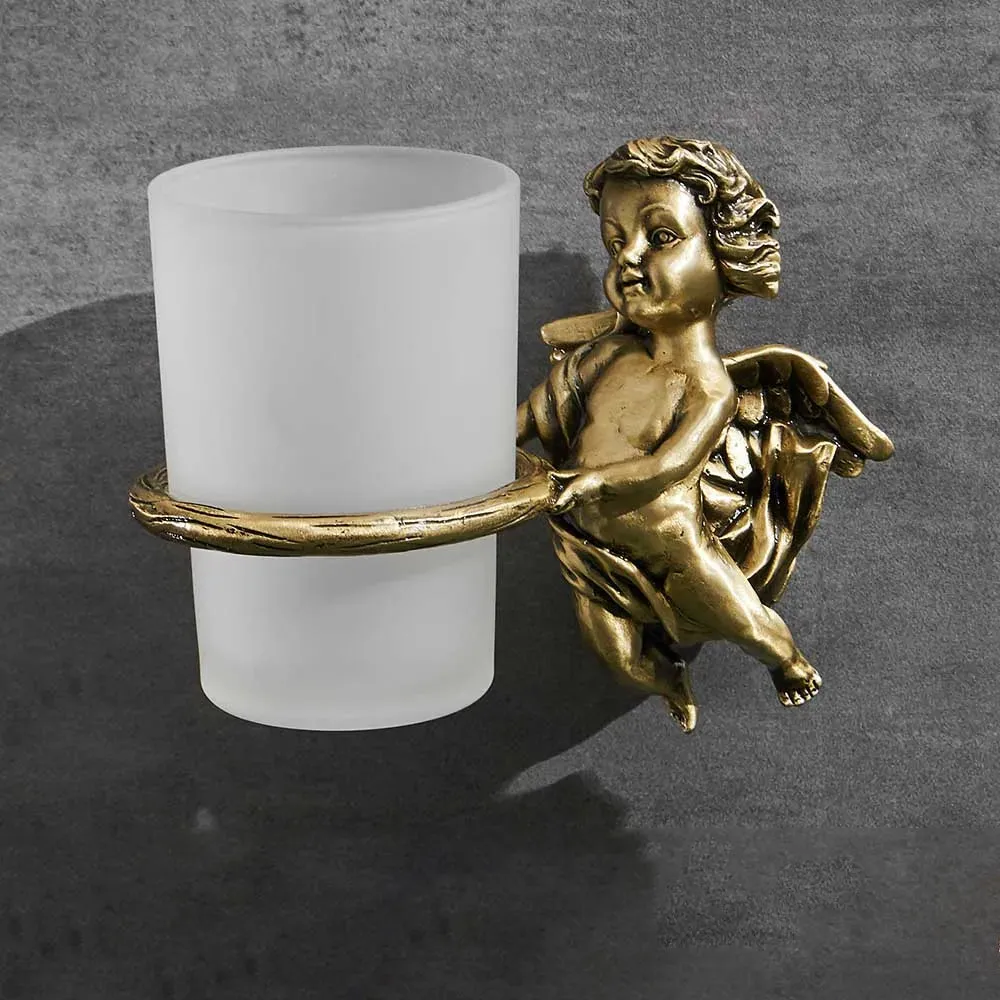 Antike Bronze Badezimmer Hardware Zubehör Set Handtuchring Bademantelhaken