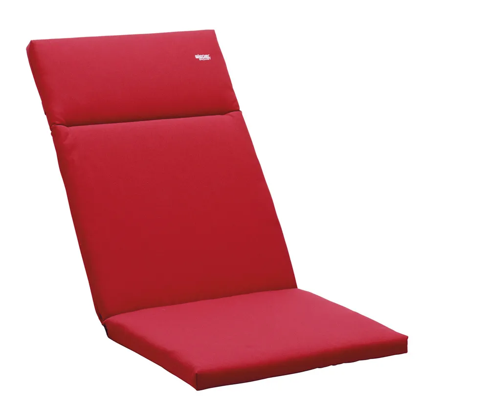 Sieger Polsterauflage rot Dessin 4914