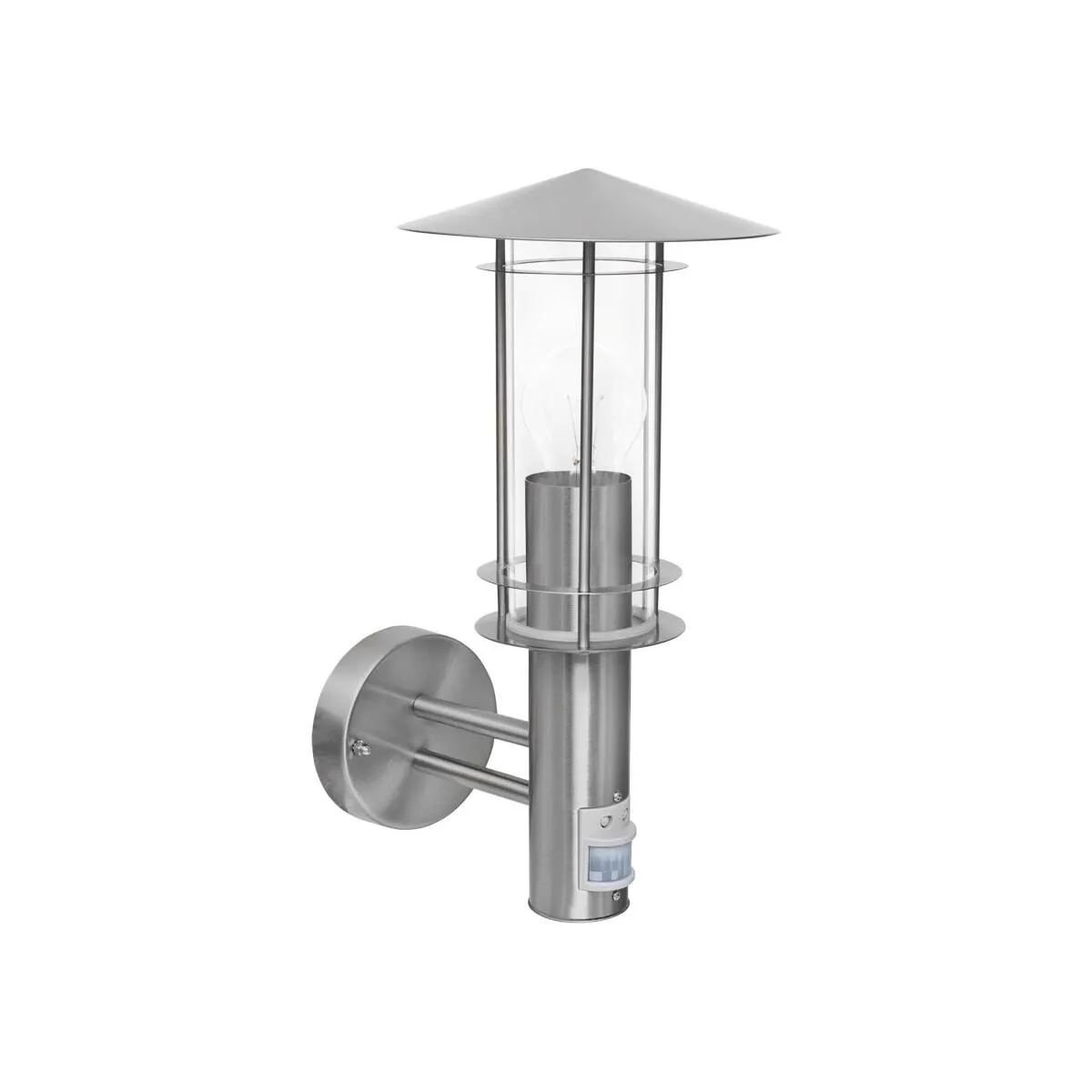 Außenwandleuchte LISIO mit Bewegungsmelder1 x E27/60W