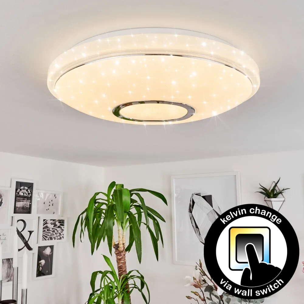 Auxerre      Deckenleuchte LED Weiß, 1-flammig