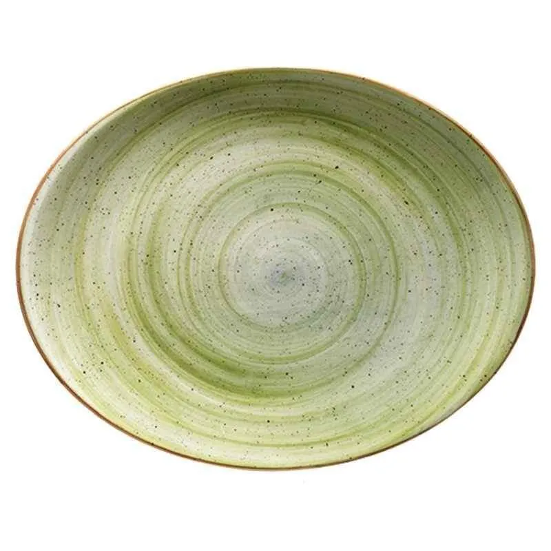 Bonna Porzellan, Aura Therapy Moove Platte oval, 31 x 24 cm