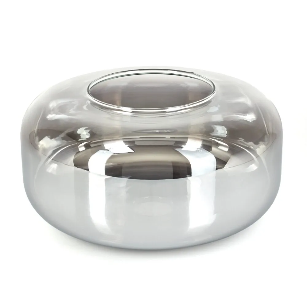 Boza Ersatzglas 28 cm Chrom, Klar, Rauchfarben H3723227