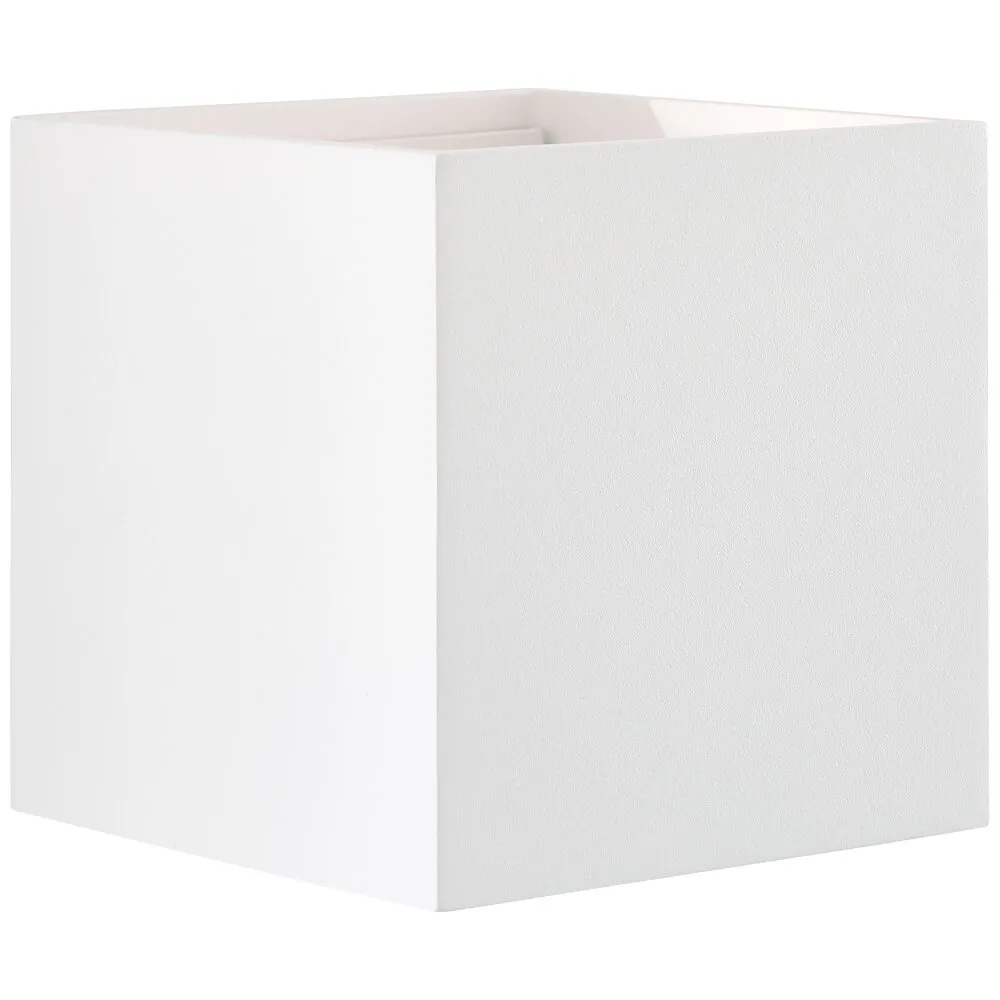 Brilliant Isak Außenwandleuchte LED Weiß, 1-flammig