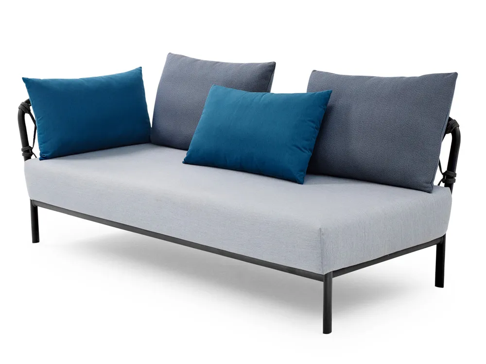 Solpuri Caro Recamiere rechts inkl. Sitz- und Rücken-Polster