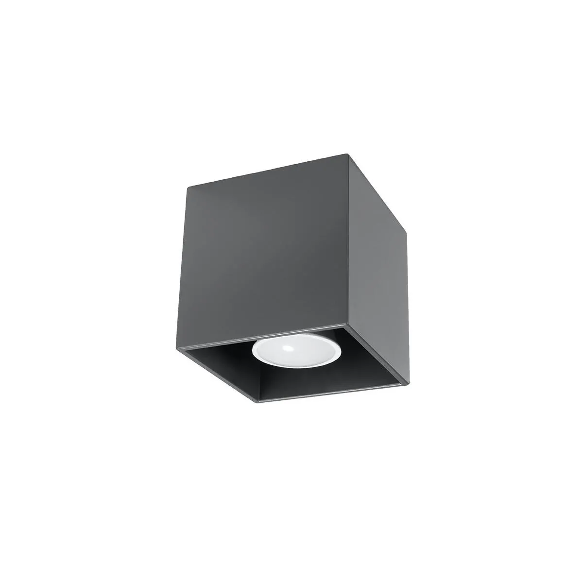 Deckenleuchte QUAD 1 anthrazit