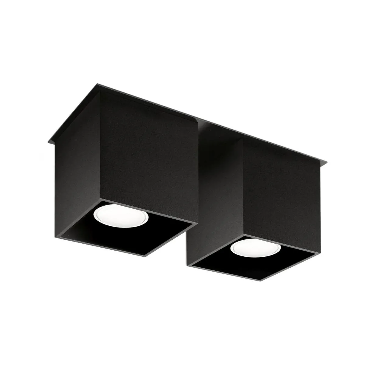 Deckenleuchte QUAD 2 schwarz
