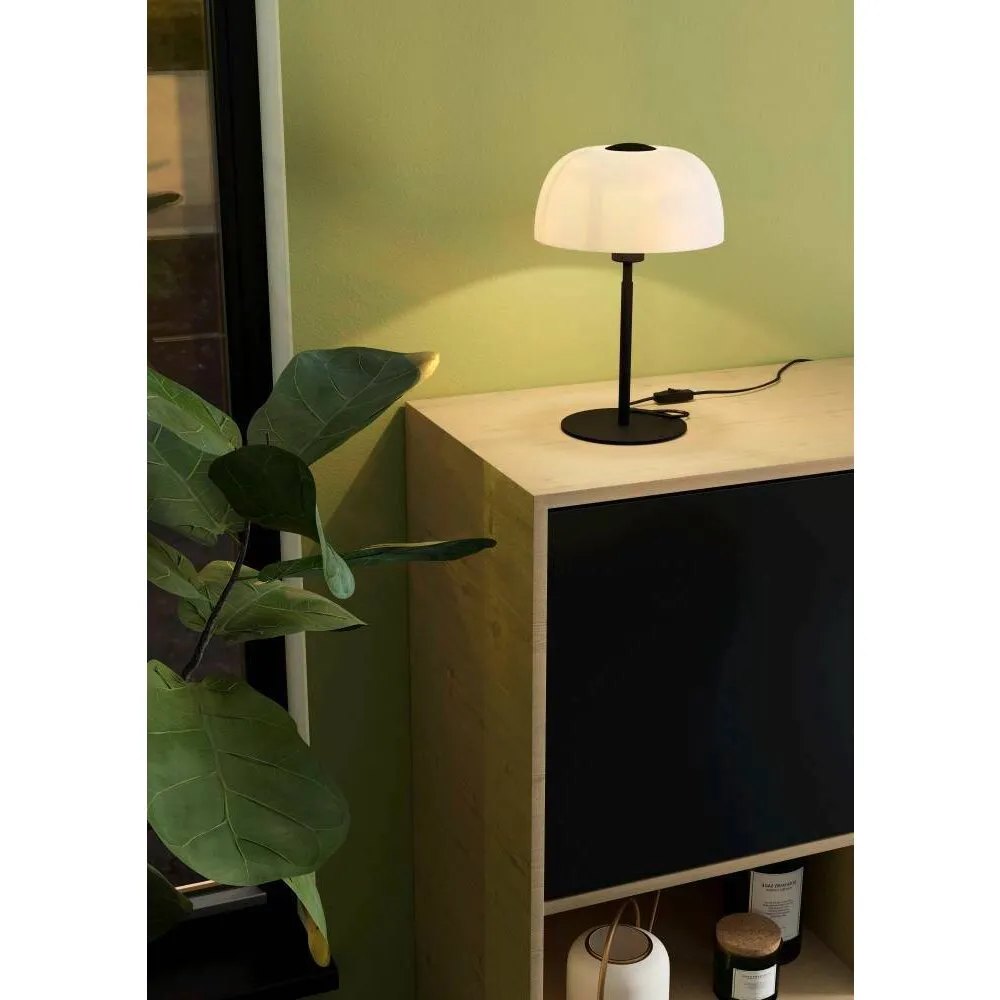 Eglo SOLO Tischleuchte Schwarz, 1-flammig 900142